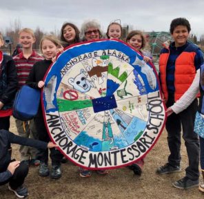 Anchorage Montessori School (2 Parachutes)