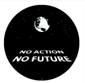 NO ACTION NO FUTURE - Official MEP Parachute