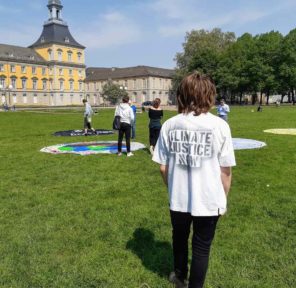 Friday Social Distancing Climate Strike Univ of Bonn